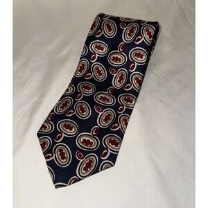 XMI for Nordstrom Men's Necktie Tie Italian Silk Made in USA‎ Geometric